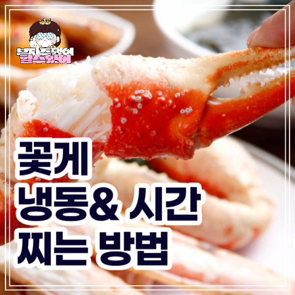 꽃게찌는법