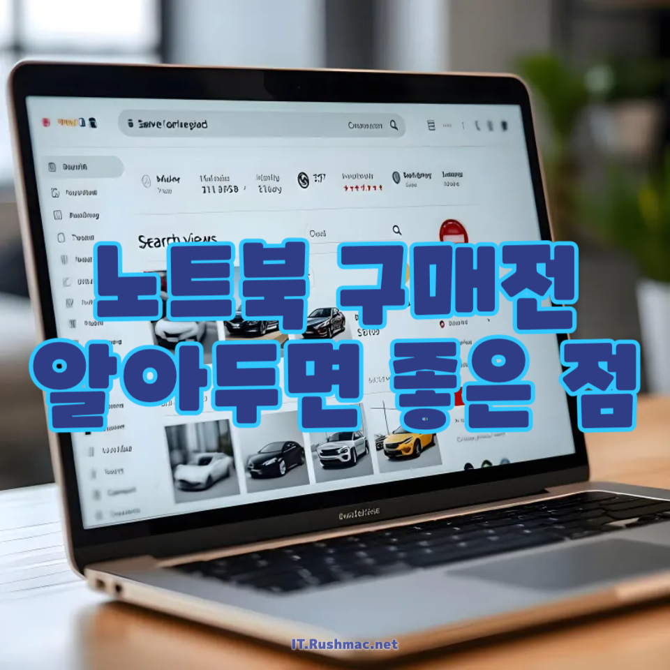 노트북 구매전 알아두면 좋은 점