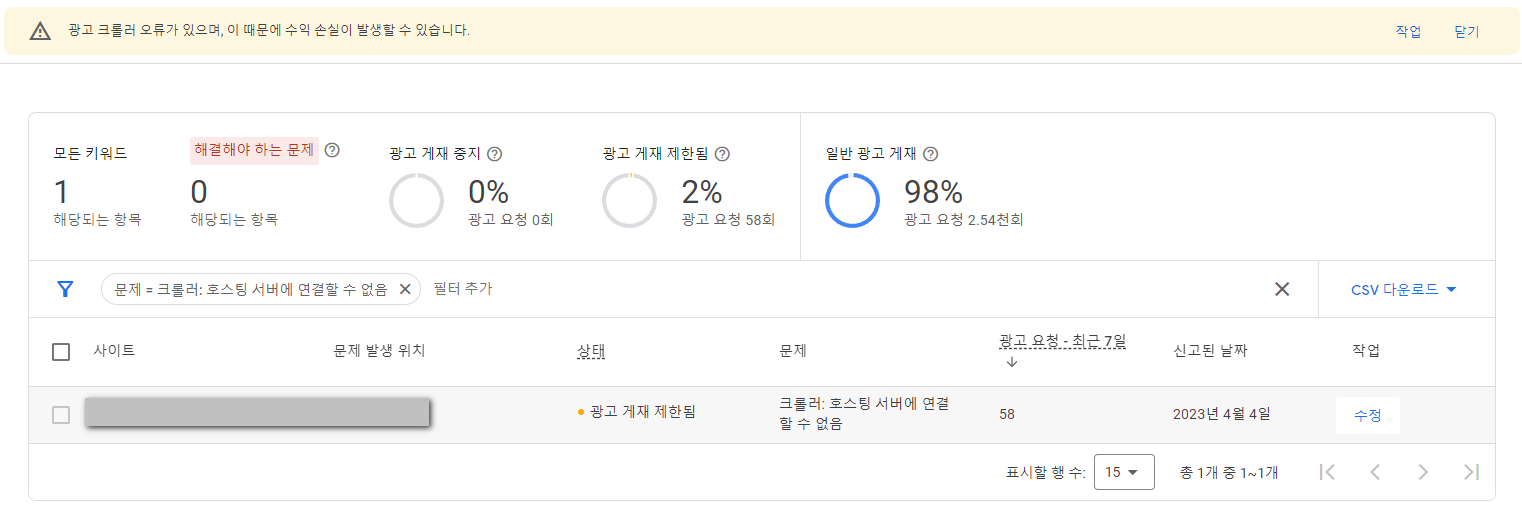 크롤러오류