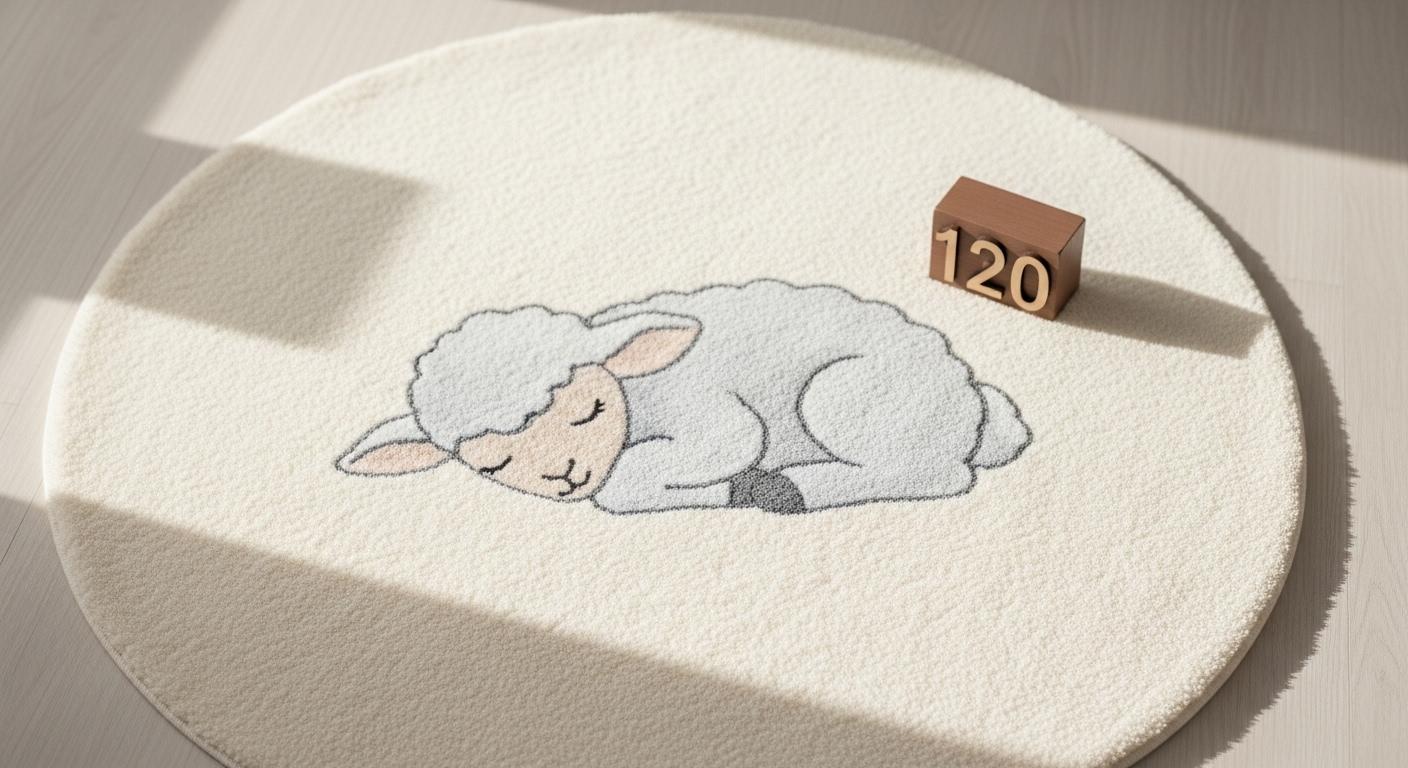 아기방 러그 120
