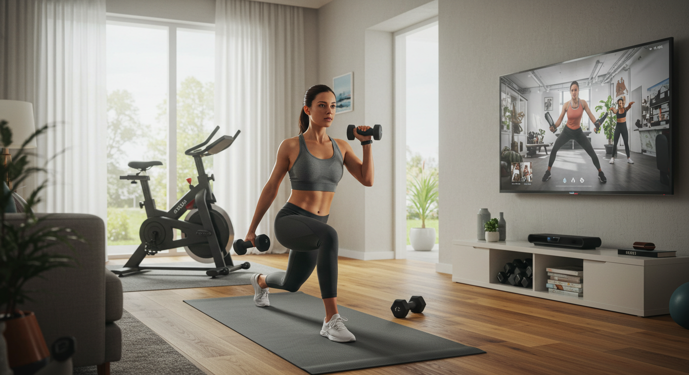 홈 트레이닝 관련 사진