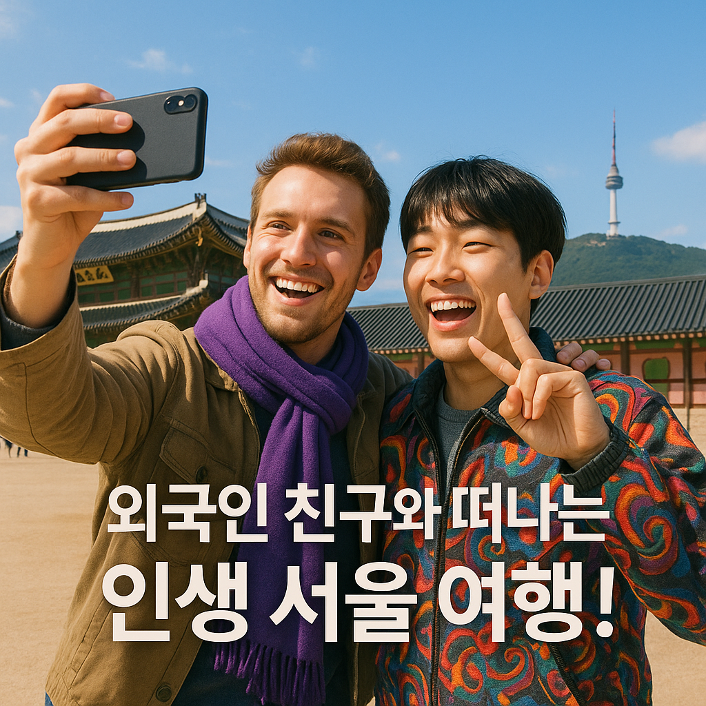 외국인 서울 관광 완벽 정복! 친구랑 꼭 가봐야 할 서울 대표 관광지 추천