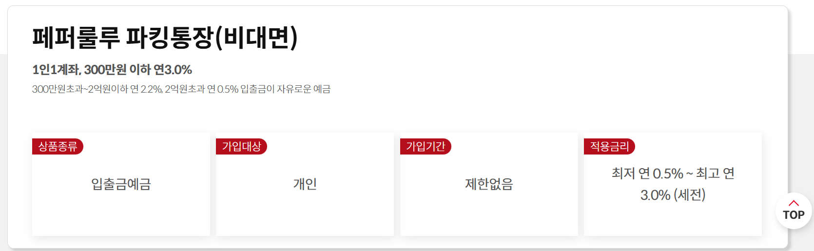 파킹통장 금리비교 시중은행별 정리 2025