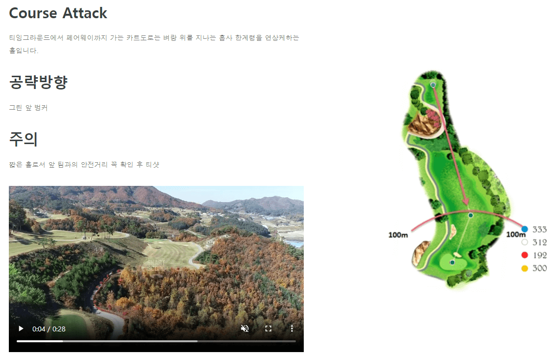 옥스필드 컨트리클럽 옥스코스 7