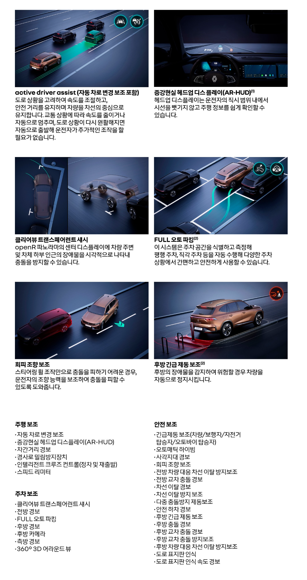 그랑 콜레오스 가격