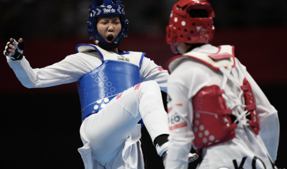 태권도 여자 53kg급 박혜진 선수 금메달 획득