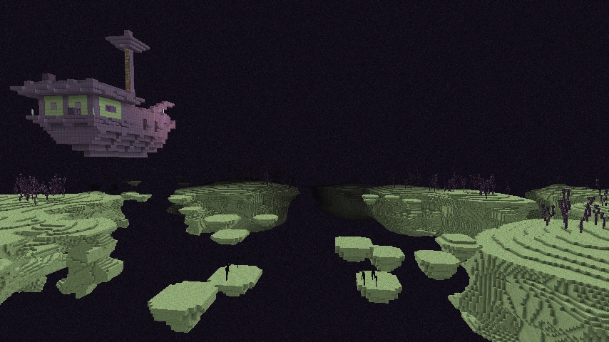 마인크래프트 엔더시티 가는법 및 나가는법