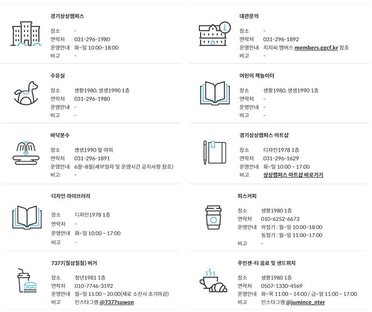 편의시설