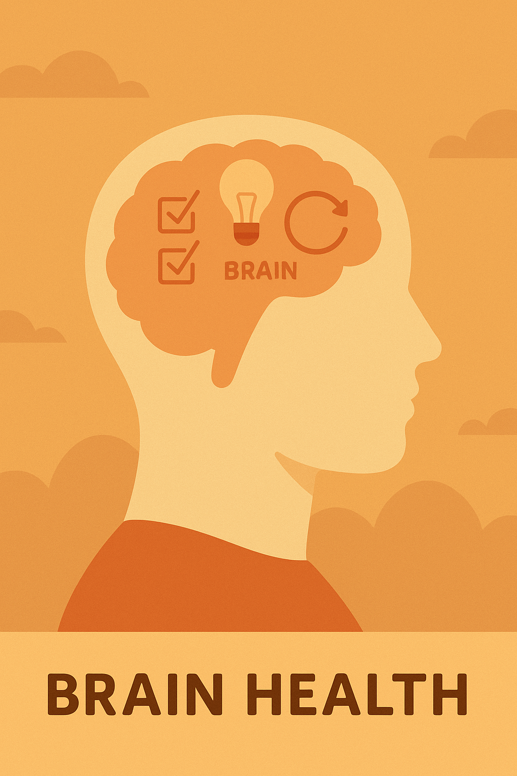 평온한 아침 시간, 루틴을 실천하는 인물을 그린 플랫 스타일 일러스트