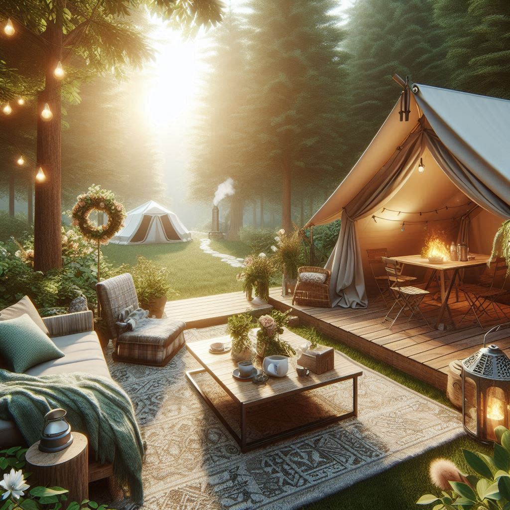 아웃도어 트렌드 : 캠핑과 글램핑의 매력