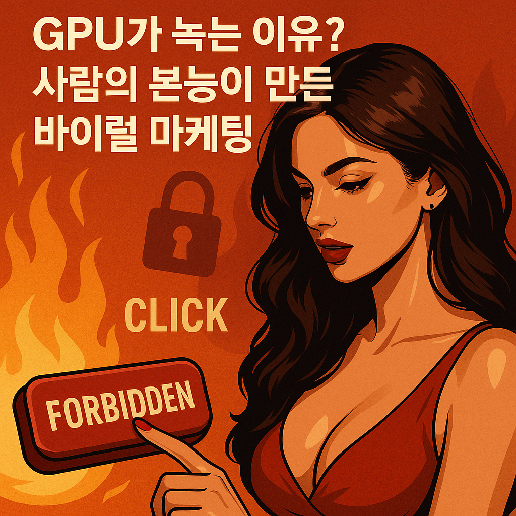 GPU가 녹고 있다 사람의 본능이 만든 바이럴 마케팅