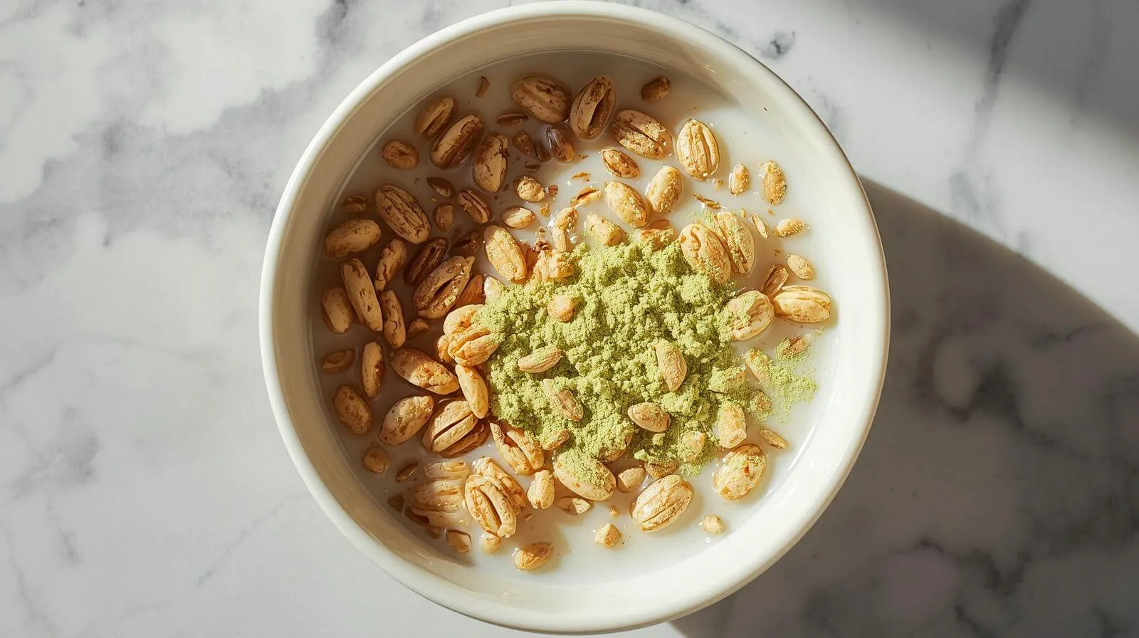 뜨거운 음식에 넣어도 좋은 호박씨 가루