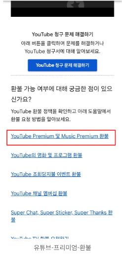유튜브 프리미엄 해지 환불 방법 쉽게 알려드립니다