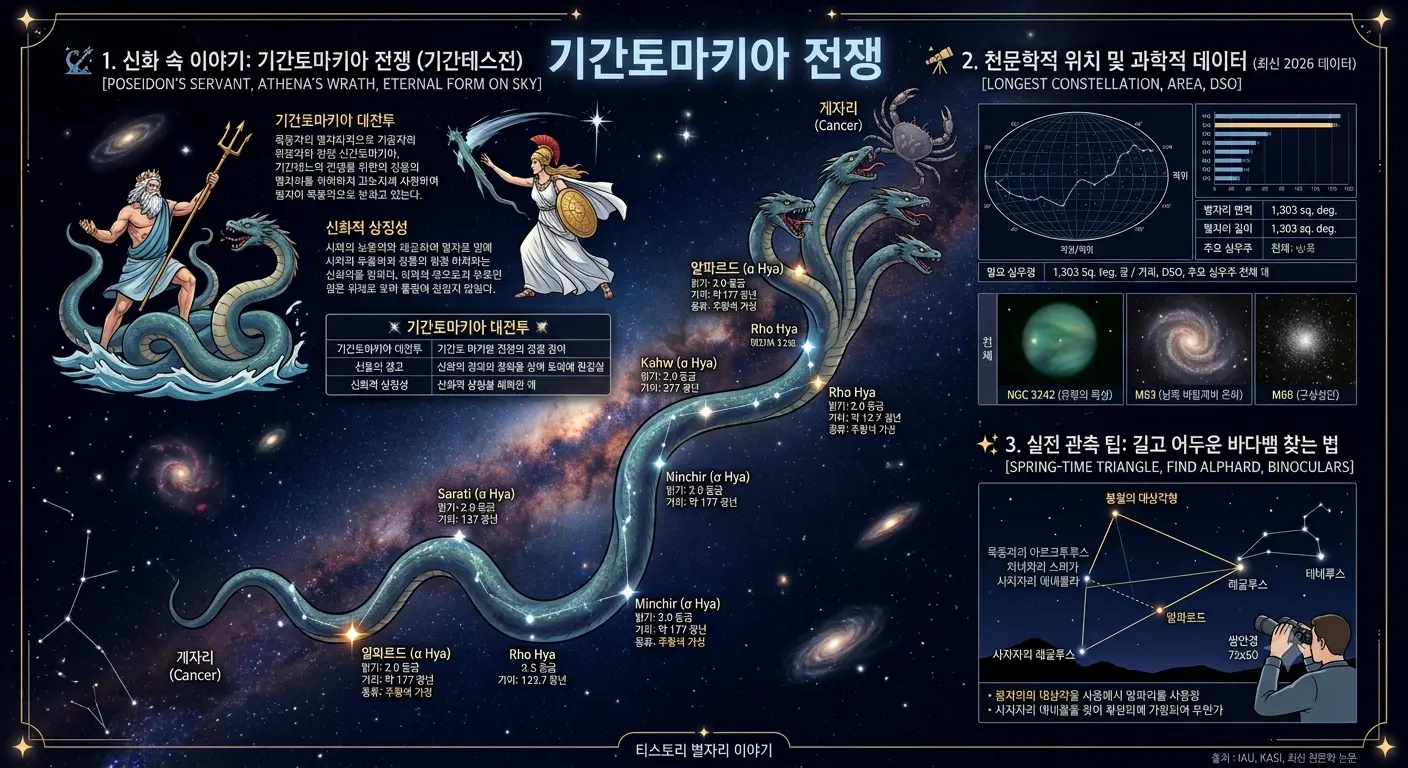 기감토마키아 전쟁과 용자리 신화