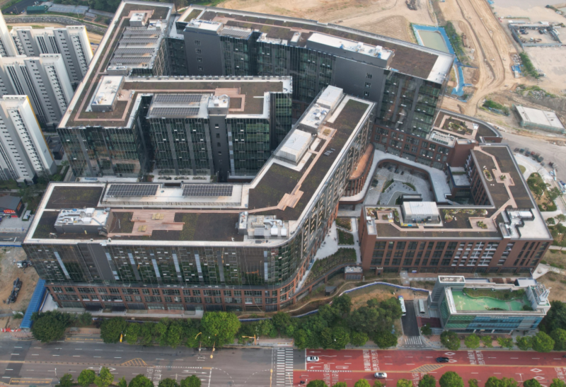 지식산업센터 &lsquo;의왕스마트시티 퀀텀&rsquo; 전경