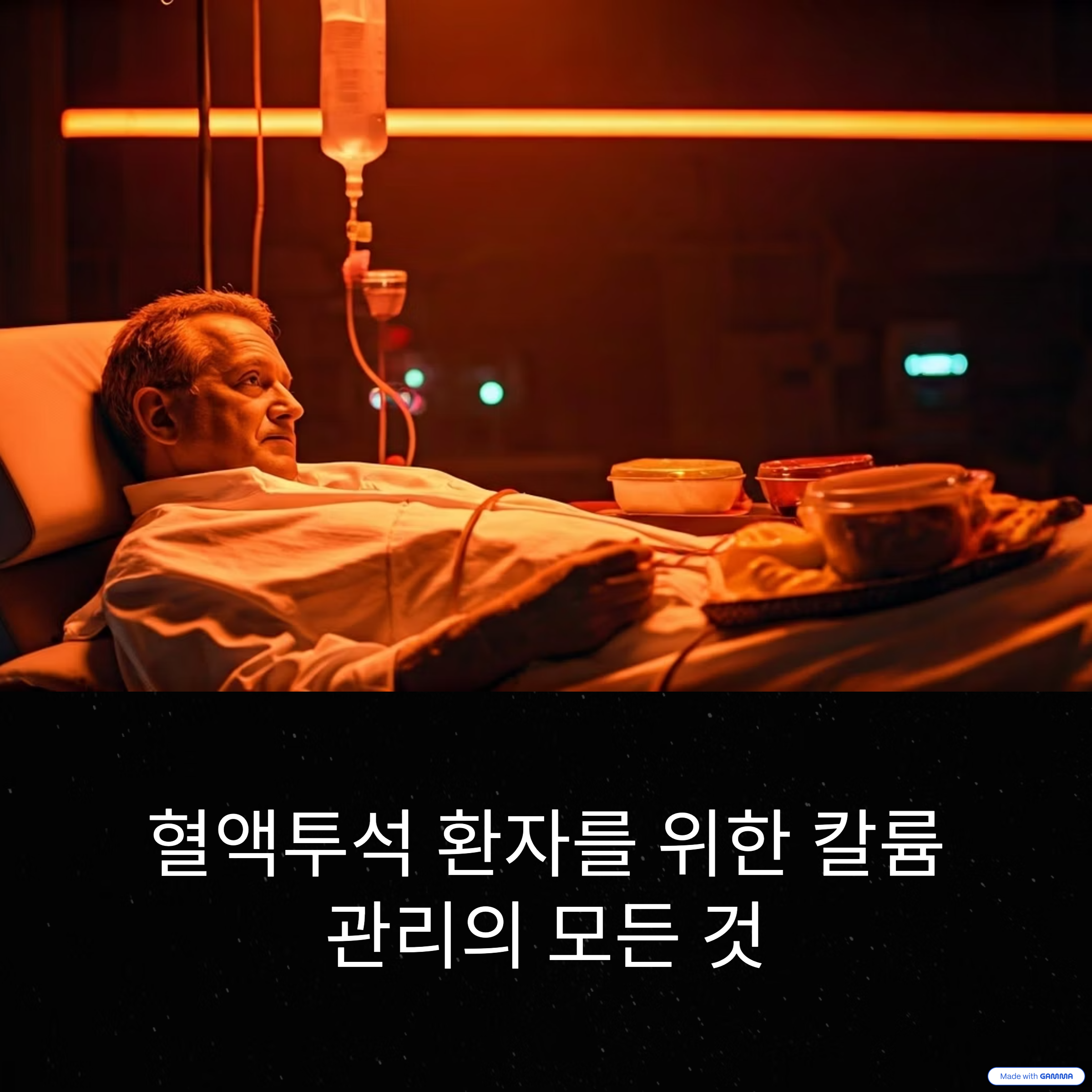 혈액투석 환자를 위한 칼륨 제한 식이요법 가이드