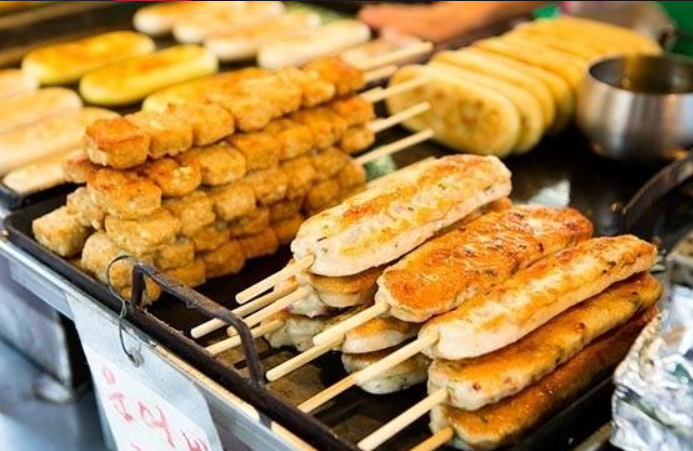 고속도로 휴게소 음식 사진 이미지