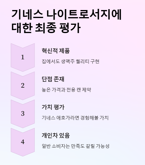 기네스 나이트로서지 맥주