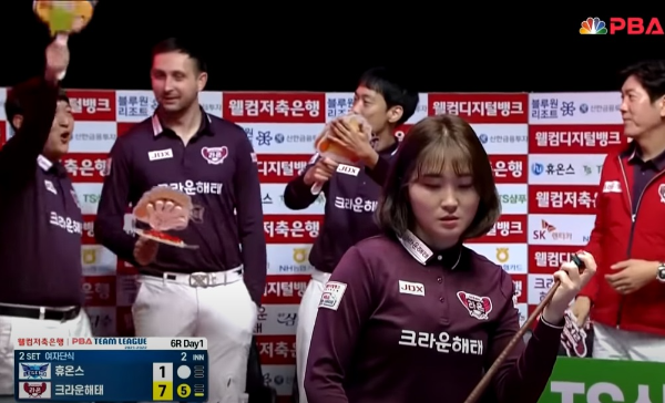 PBA 팀리그 6라운드 1일차 경기 결과 및 후기리그 팀 성적 순위