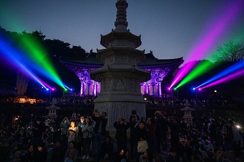 영평사 낙화축제 세종시 전통문화축제 정월대보름 주차장