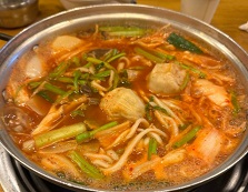 선릉역-버섯매운칼국수-우리집만두