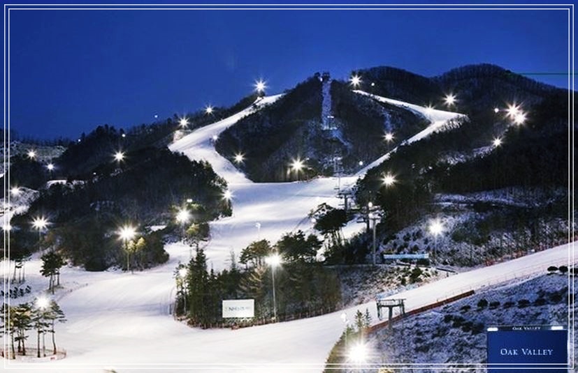 원주 오크밸리 눈썰매장 윈터페스타