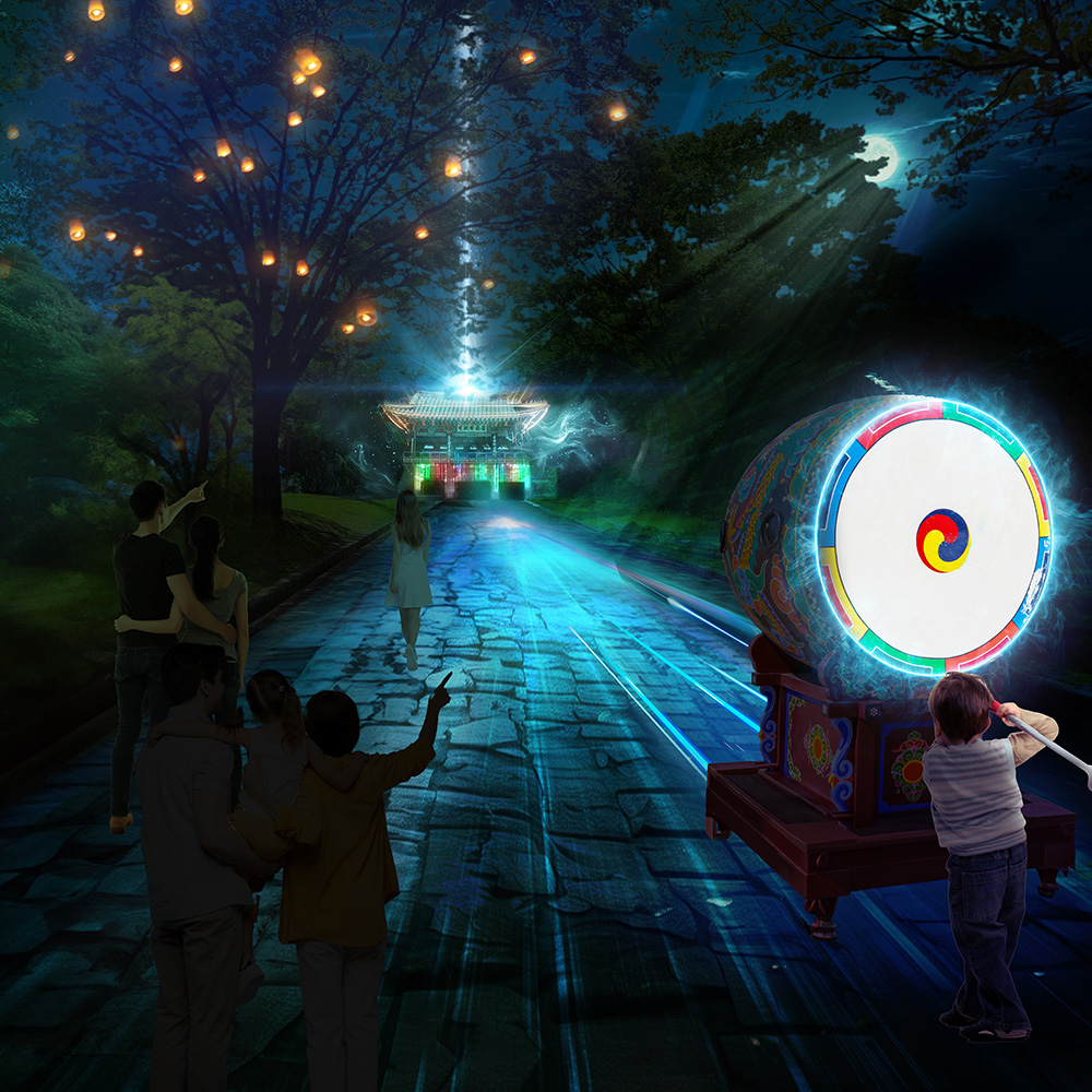 영남포정사 : 소리와 빛으로 깨어나는 봉황