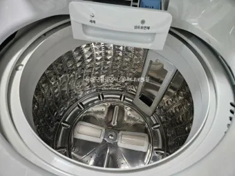 세탁기 통청소 과탄산소다와 뜨거운물 사용 통돌이 드럼 차이_3