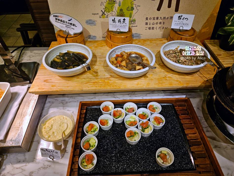 아나 크라운 플라자 호텔 후쿠오카 조식 후기 @ 크라운 카페