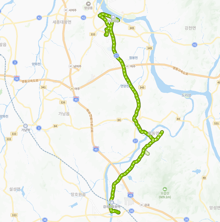 여주-음성-이천-929-2번-버스-노선-지도