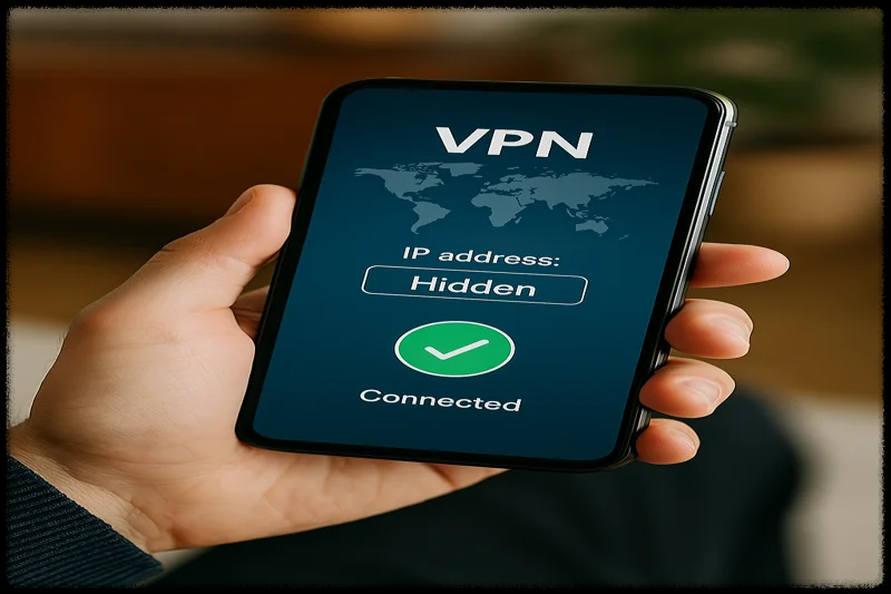 스마트폰에서 VPN으로 IP주소 숨기기