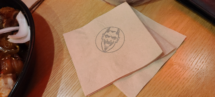 마왕족발 마왕족발휴지 디자인티슈 디자인휴지 휴지 티슈