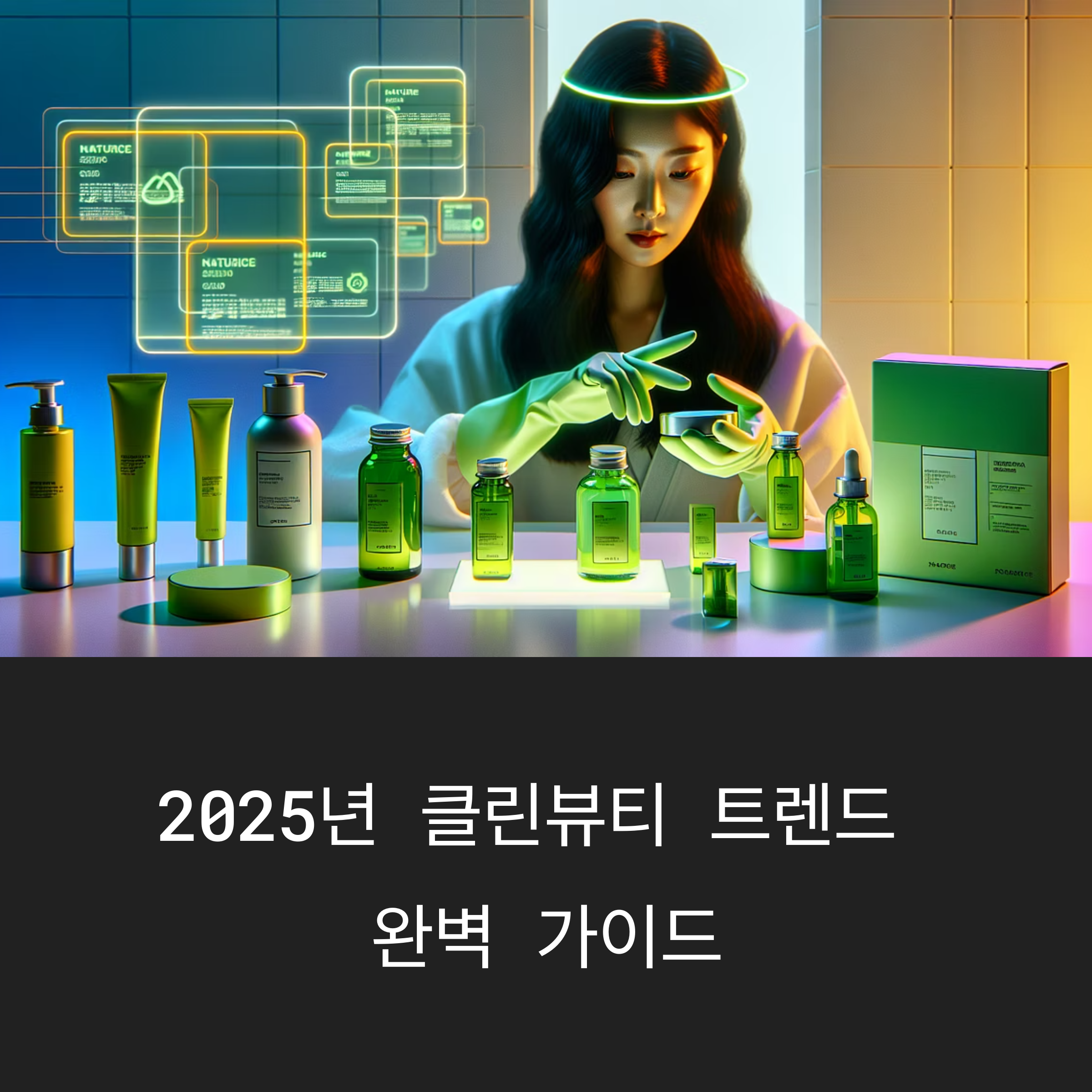 2025년 클린뷰티 트렌드 완벽 가이드: 성분부터 꼼꼼히 따져보자