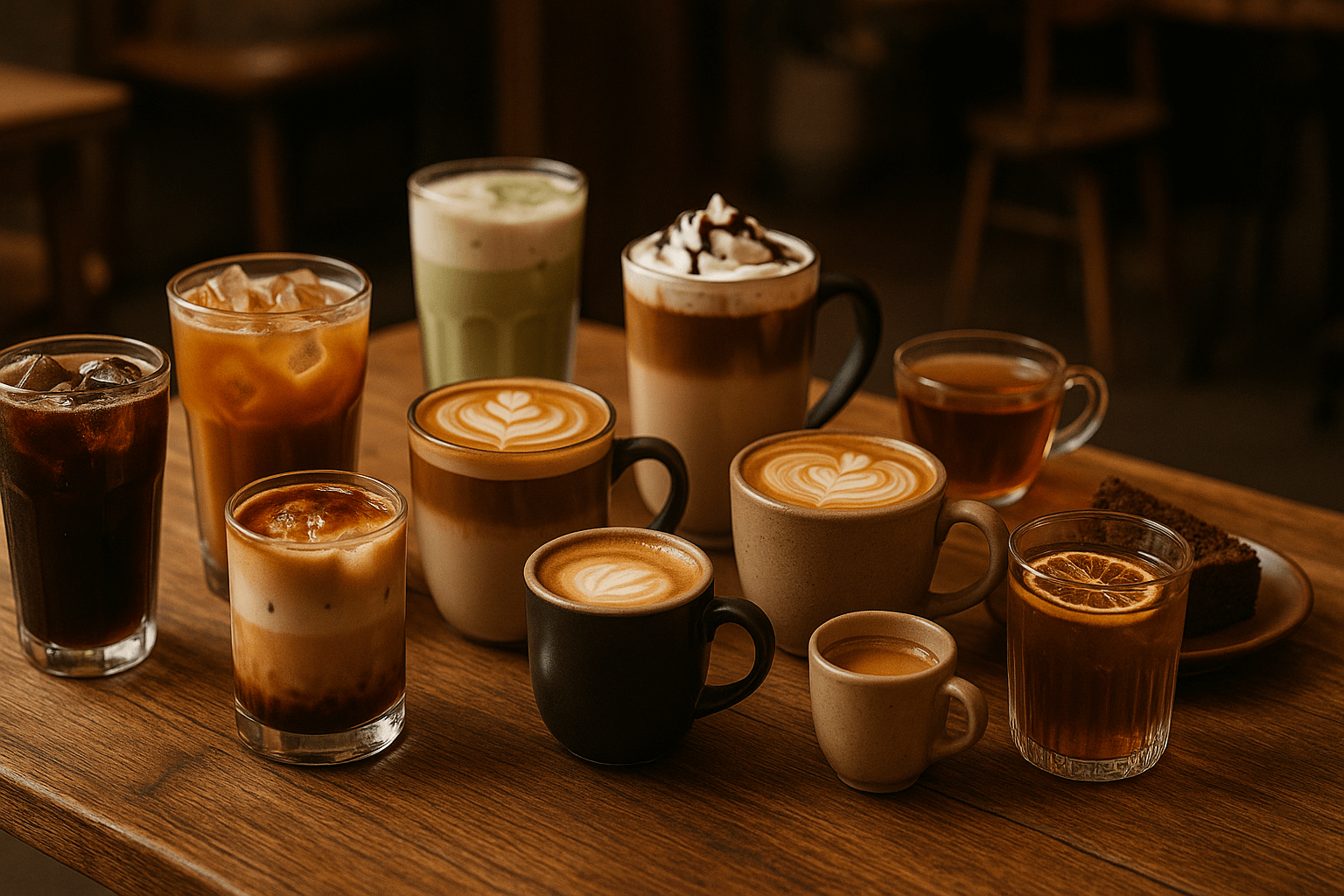 "서울 인기 카페들의 시그니처 한 잔, 힐링을 담다"