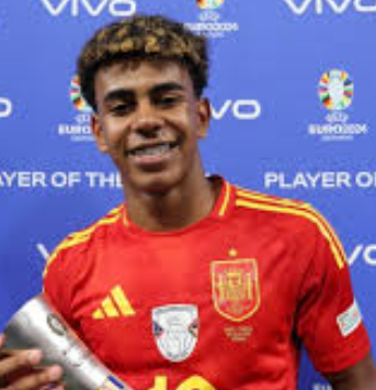 현재 17세(2007년 7월 13일생) 스페인 출신의 라민 야말