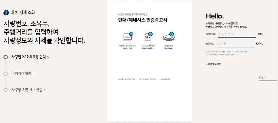 현대자동차 중고차 사이트