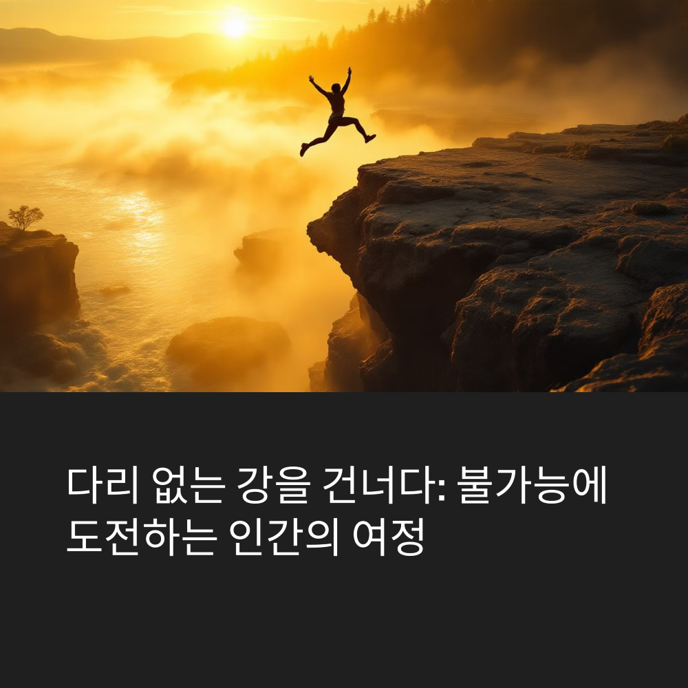 다리 없는 강을 건너는 꿈