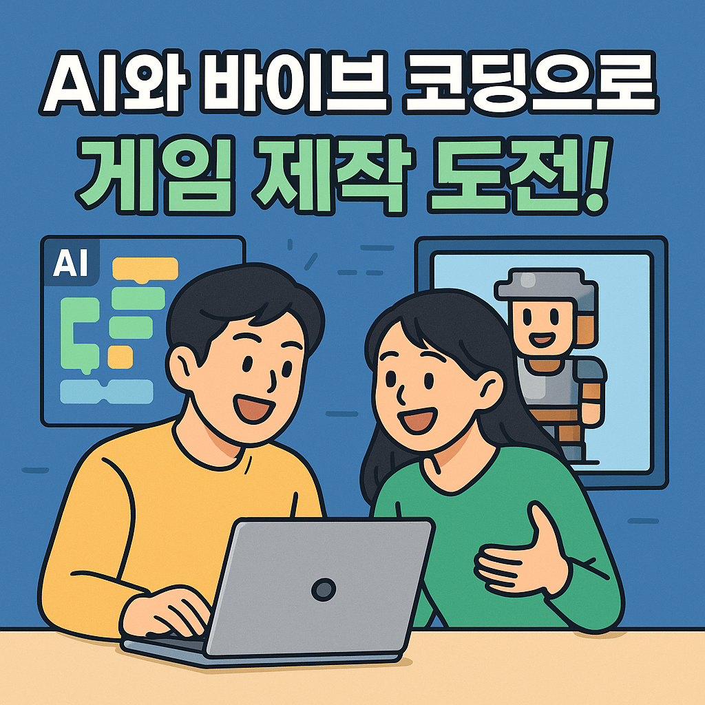 AI와 바이브 코딩으로 게임 제작 도전