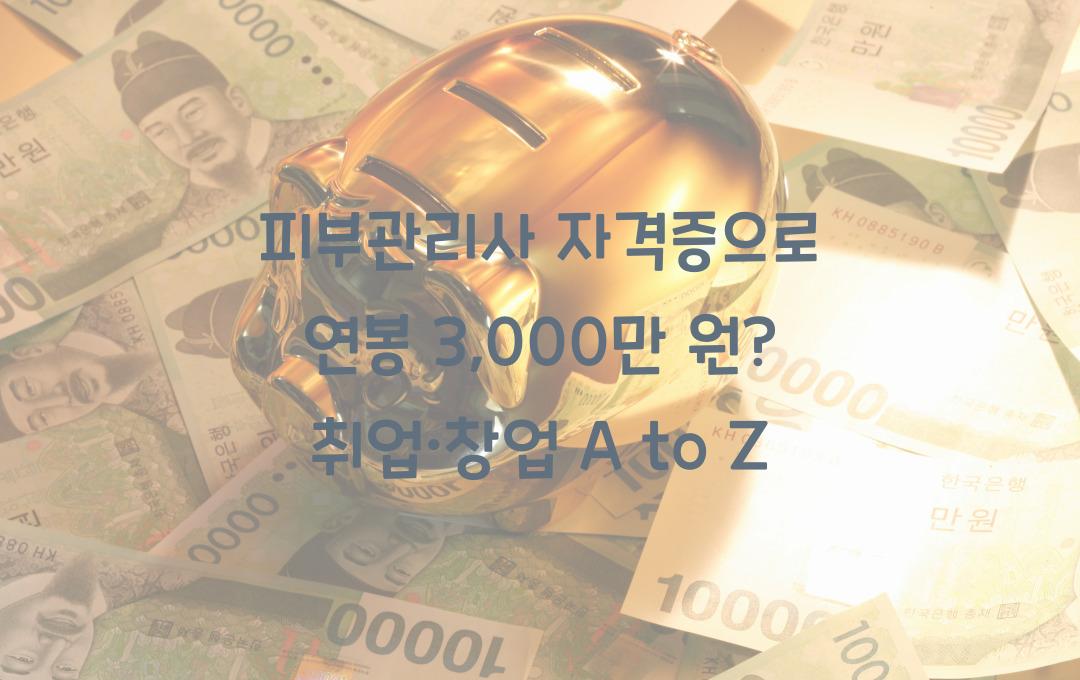 피부관리사 자격증, 연봉 3,000만 원 가능? 취업·창업 가이드