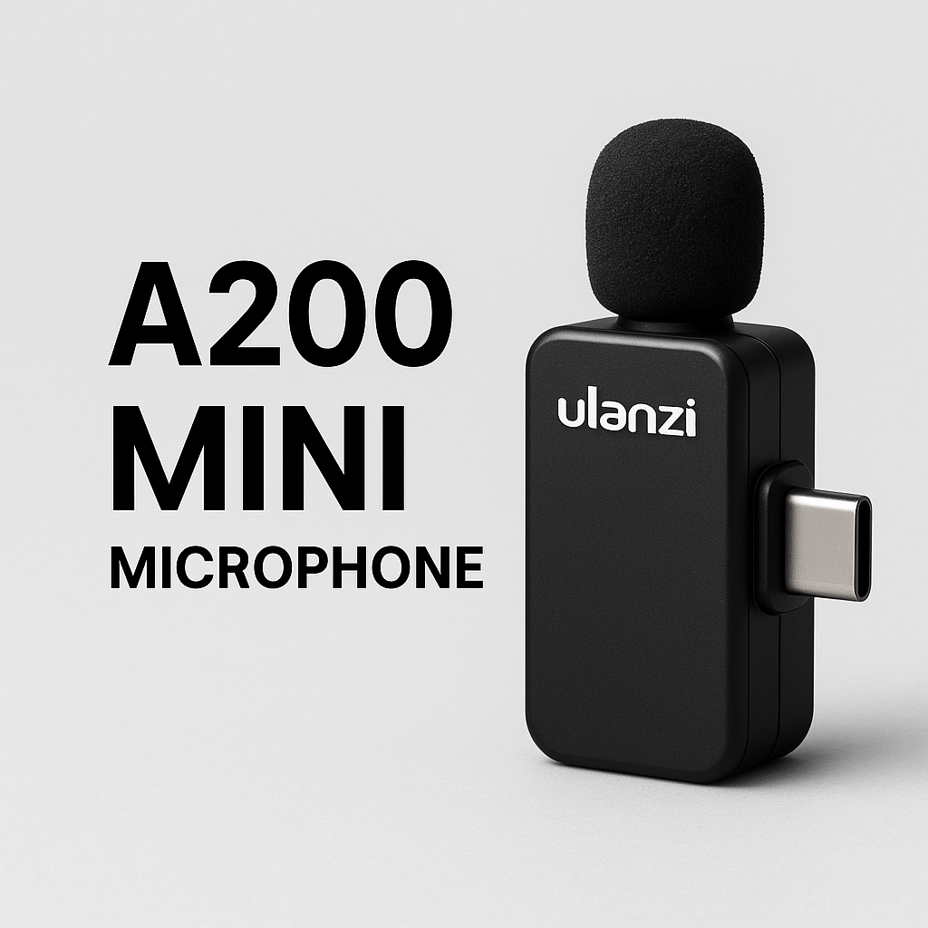 울란지 A200 미니 마이크 출시! 6g 초경량