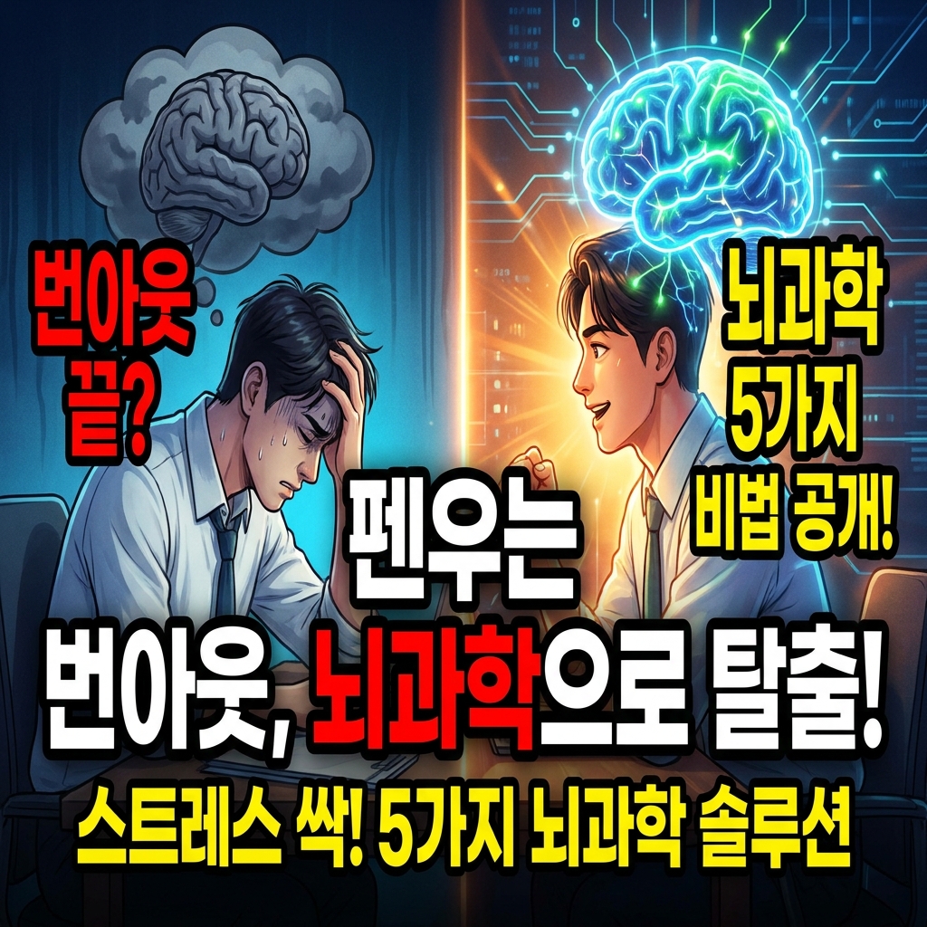 번아웃 증후군 극복을 위한 뇌과학 기반 스트레스 관리법 5가지