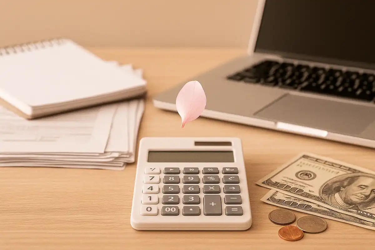 재정 계산과 차분한 작업 공간