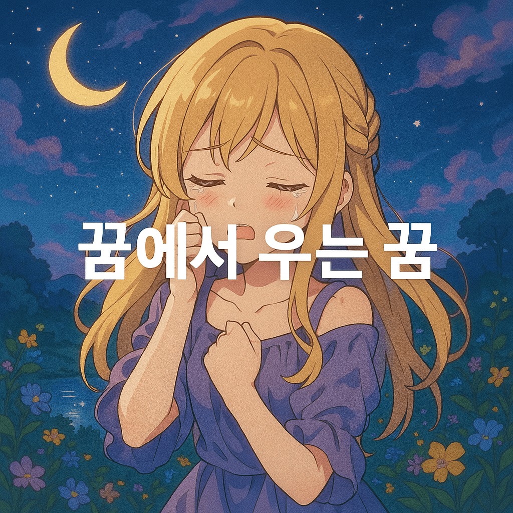 꿈에서 우는 꿈 해몽