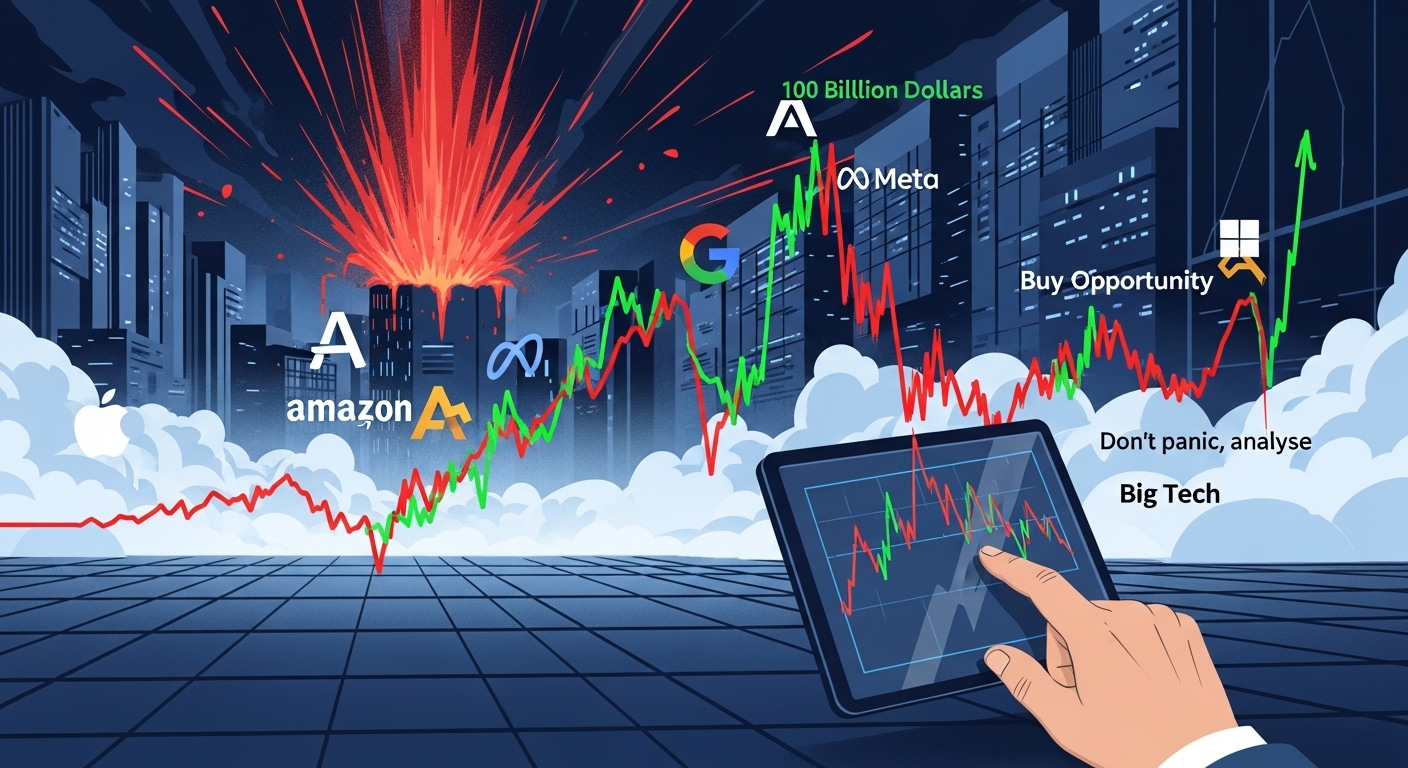 빅테크 5대 기업의 주가 흐름, 리스크 요인, 투자 타이밍 차트