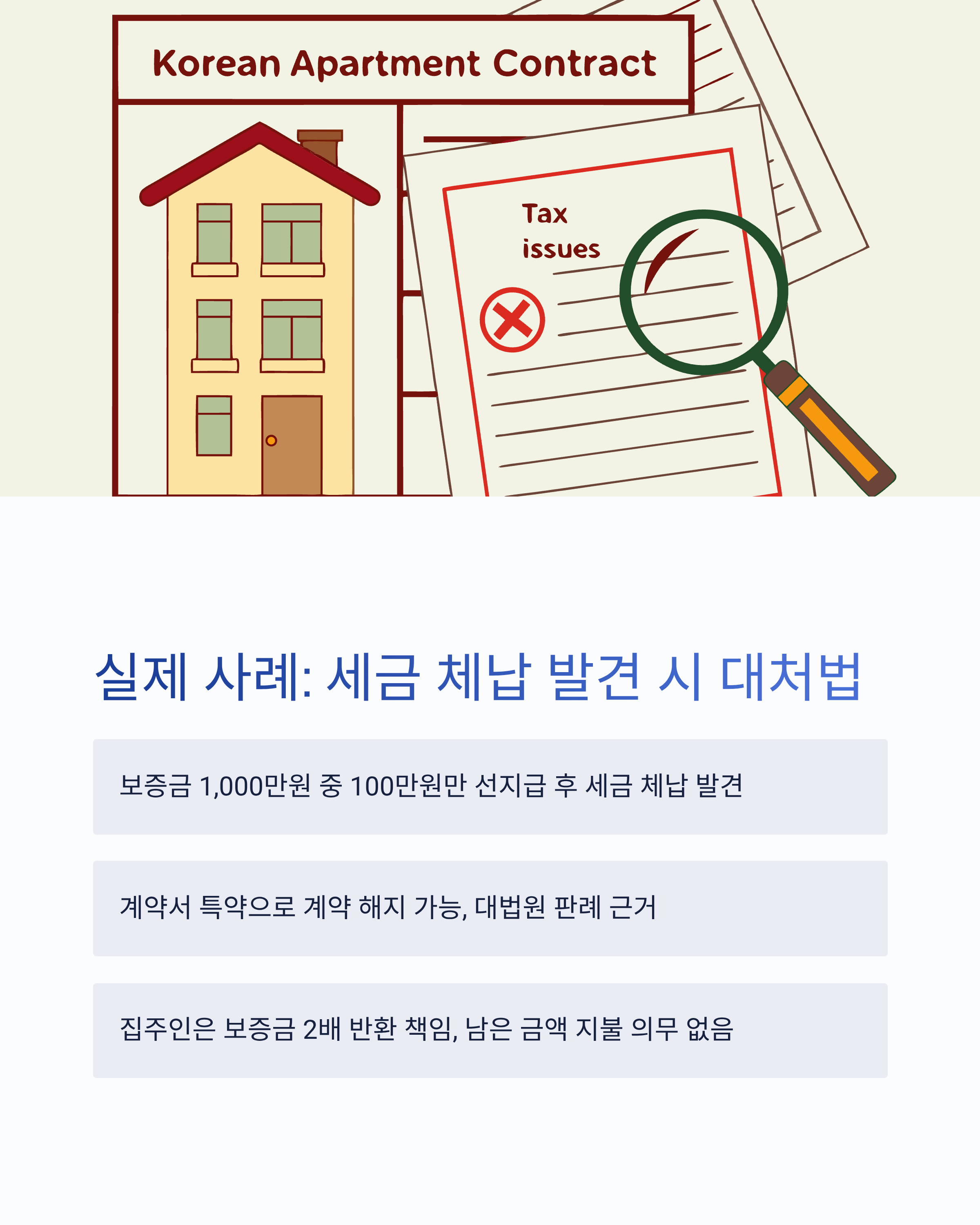 집주인 거절 대응 문구 예시