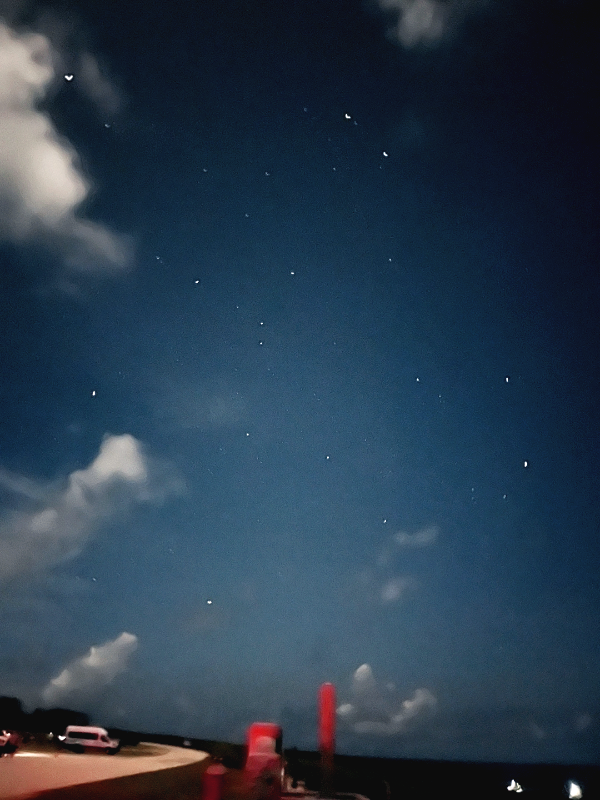 사이판 별빛투어 흐린 날