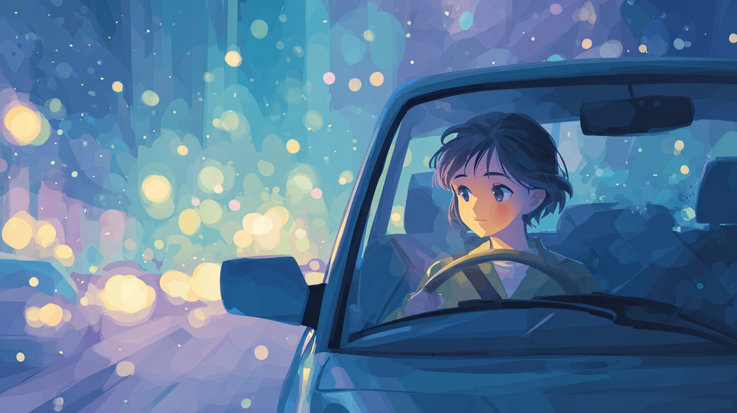 야간 운전 시 주의점(초보 운전)