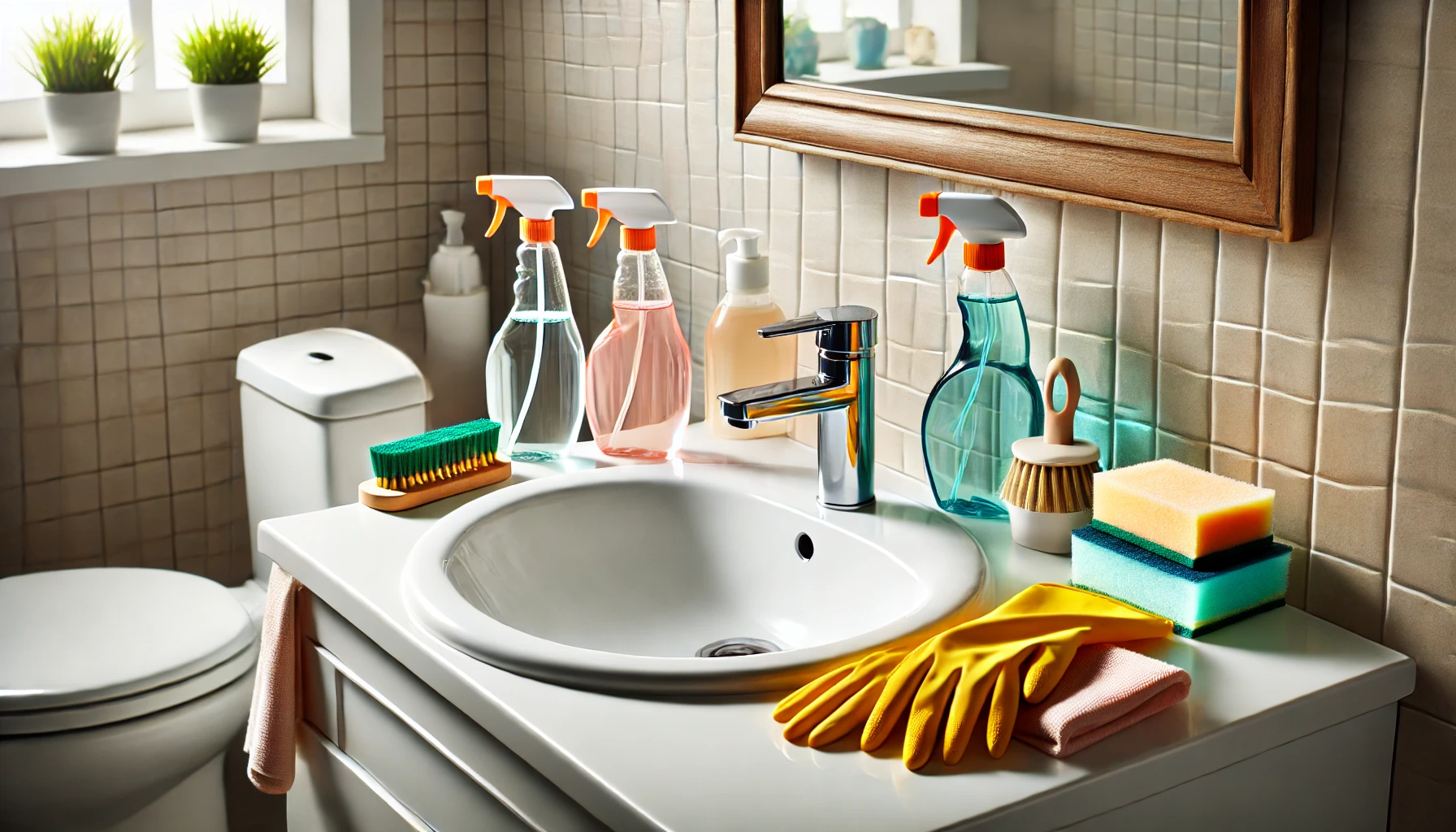 화장실 청소 꿀팁