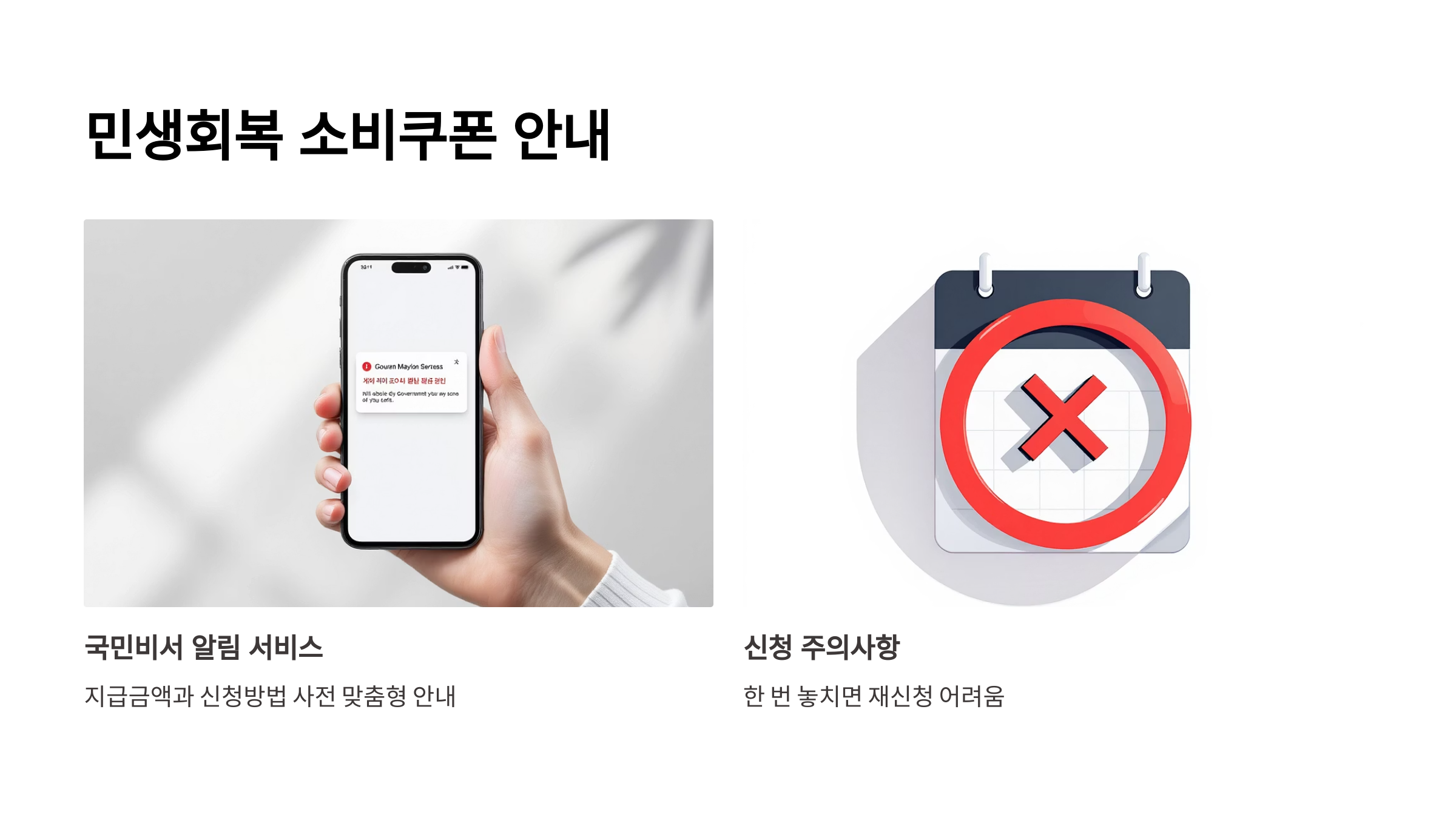 국민비서 민생회복 소비쿠폰 신청방법