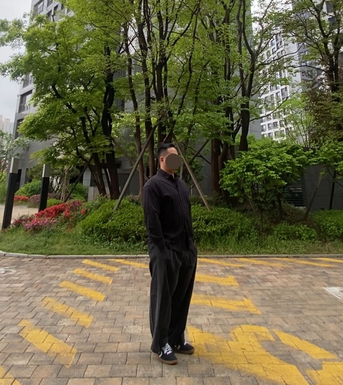 데일리룩('26. 5. 3.)토피 포켓 레이온 린넨 셔츠, 무신사스탠다드 무신사 벌룬 팬츠, 컨버스 올스타 클래식 트레이너 옥스 스웨이드 블랙 CONVERSE ALL STAR